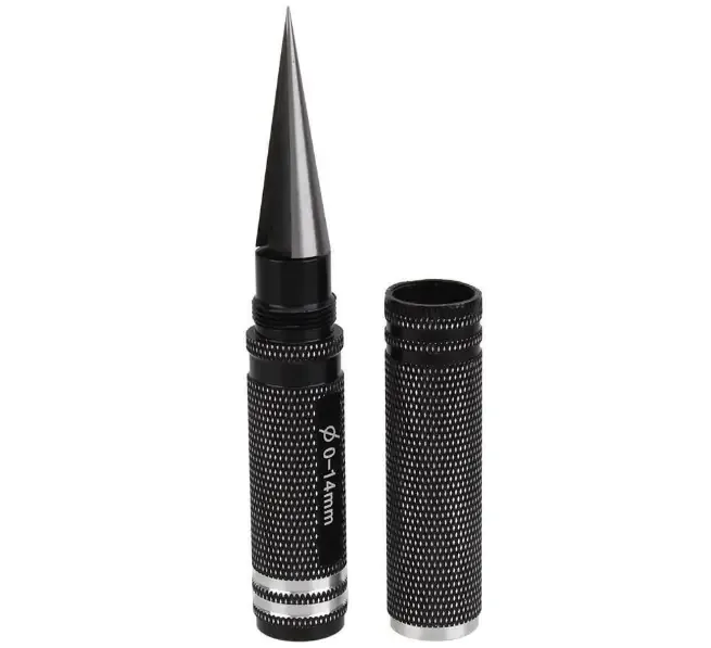 HobbyPark Steel Metal 0-14mm Hole Puncher Reamer Black for RC Tools Car Body Shell Drills